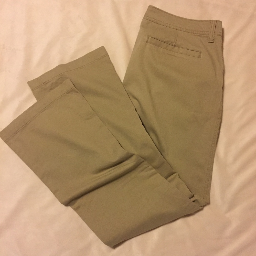 Old Navy "Diva" Khaki Chino Pants Sz 8